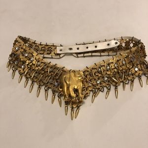 Vintage panther belt by Jose Costel